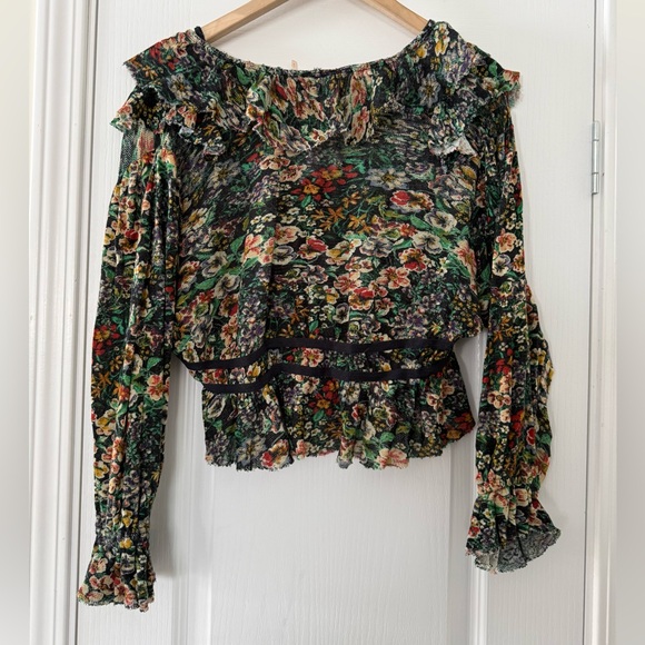 Free People Rudi Ruffle Top - Picture 4 of 11